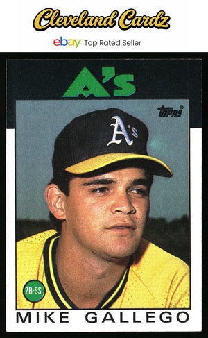 1986 Topps #304 Mike Gallego RC