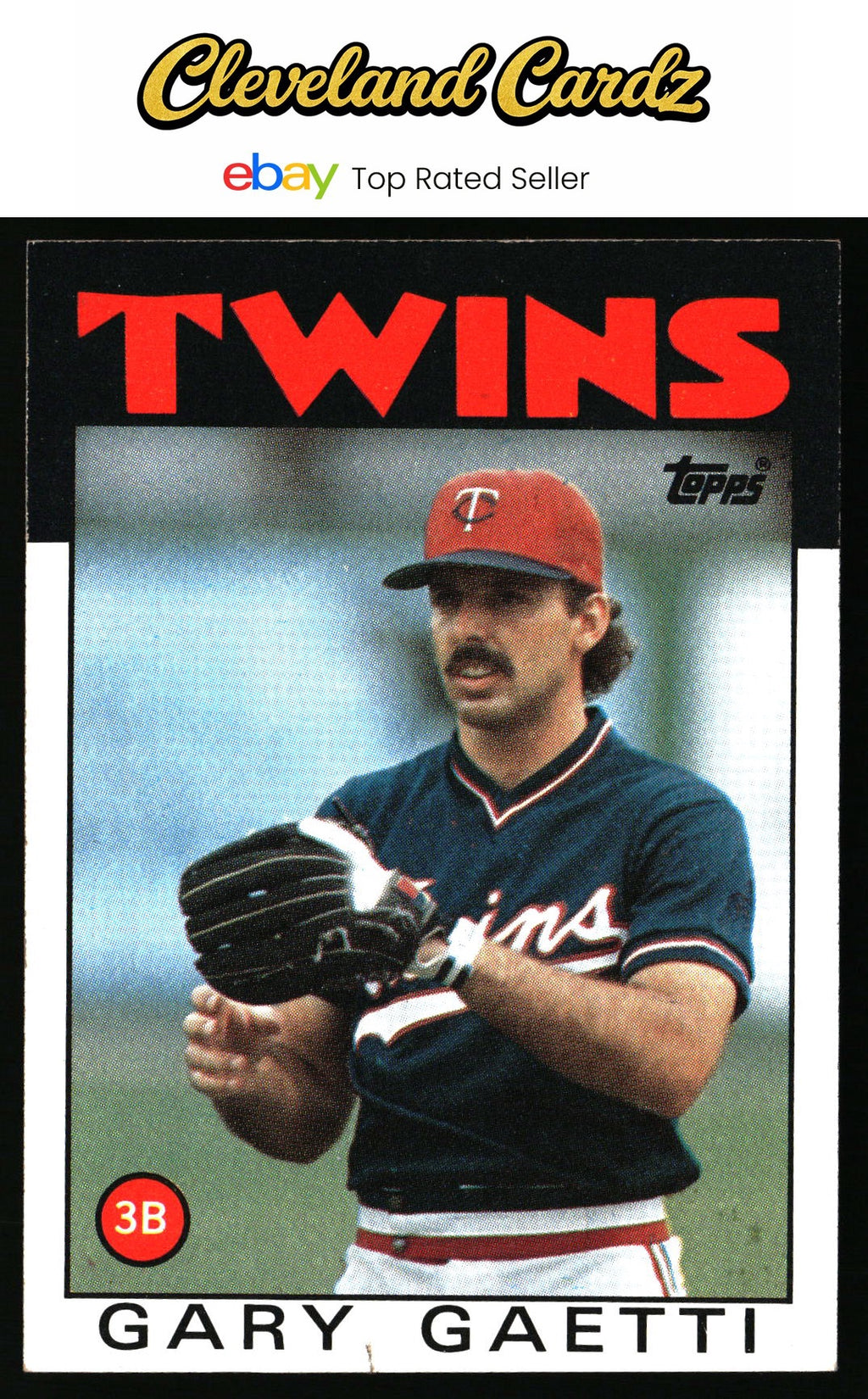 1986 Topps #97 Gary Gaetti