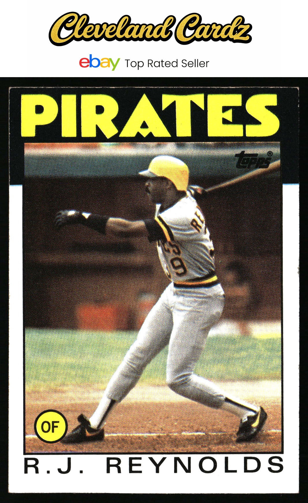 1986 Topps #417 R.J. Reynolds