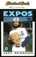 1986 Topps #35 Jeff Reardon