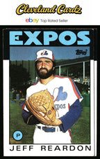 1986 Topps #35 Jeff Reardon