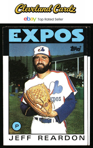 1986 Topps #35 Jeff Reardon