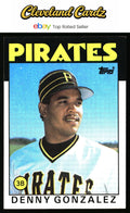 1986 Topps #746 Denny Gonzalez