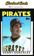 1986 Topps #746 Denny Gonzalez
