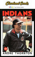1986 Topps #59 Andre Thornton