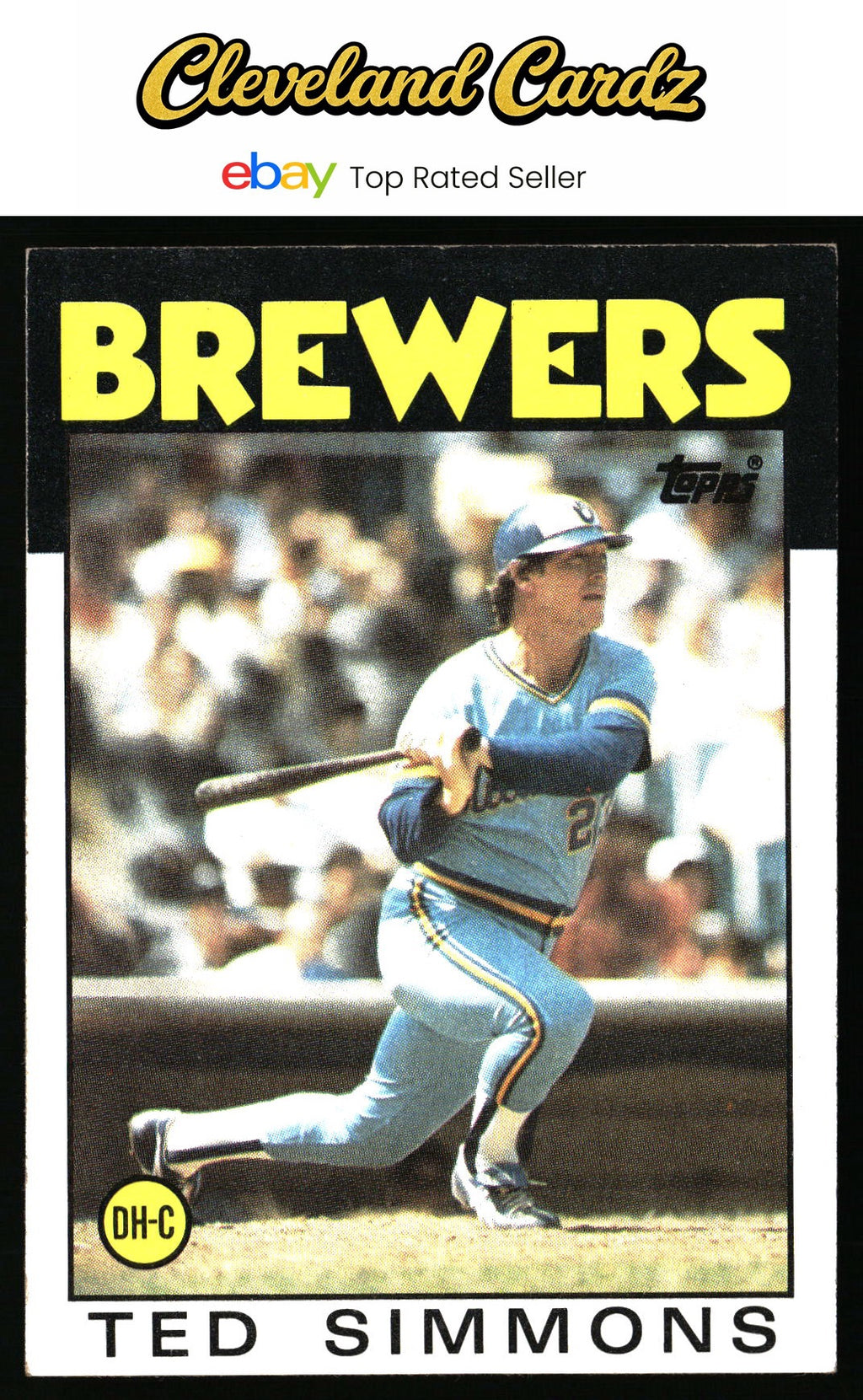 1986 Topps #237 Ted Simmons