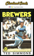 1986 Topps #237 Ted Simmons