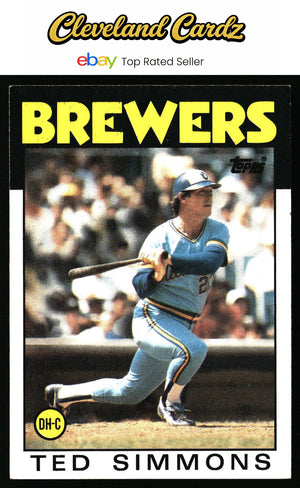 1986 Topps #237 Ted Simmons