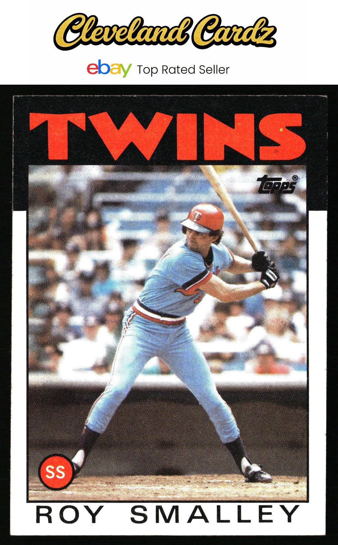 1986 Topps #613 Roy Smalley