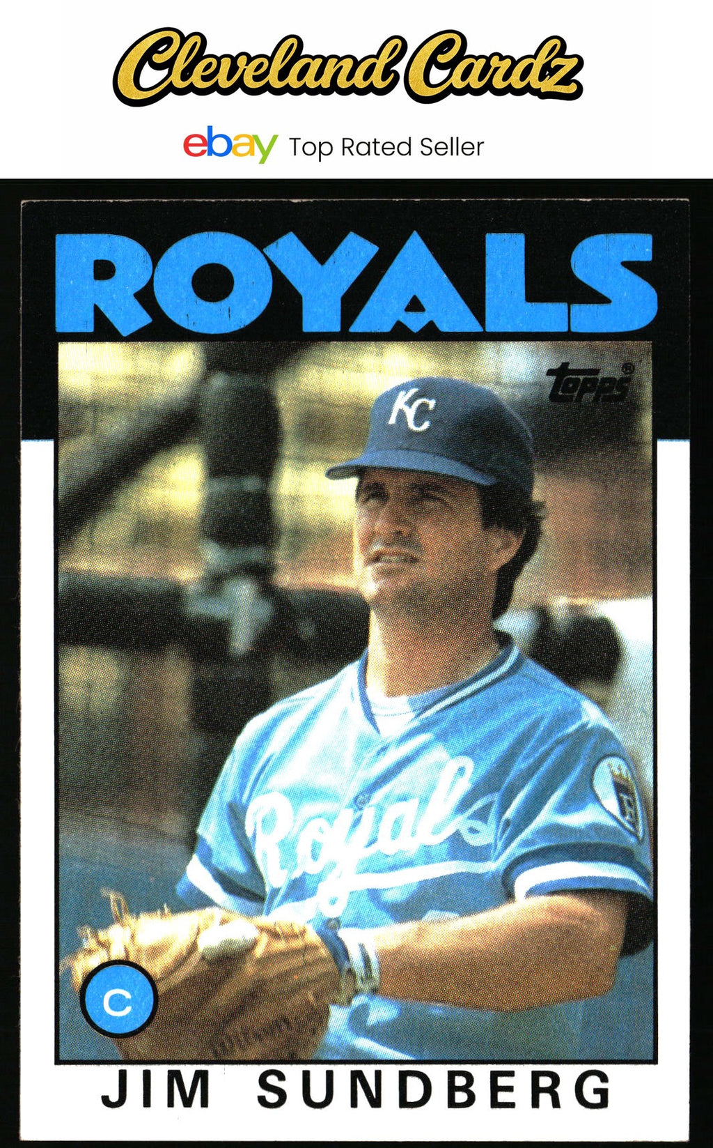 1986 Topps #245 Jim Sundberg