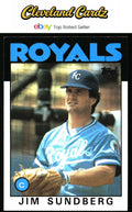 1986 Topps #245 Jim Sundberg