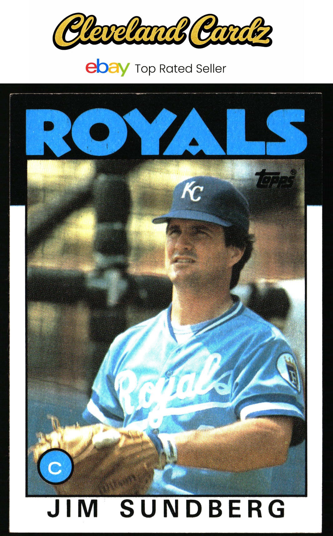 1986 Topps #245 Jim Sundberg