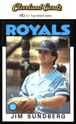 1986 Topps #245 Jim Sundberg