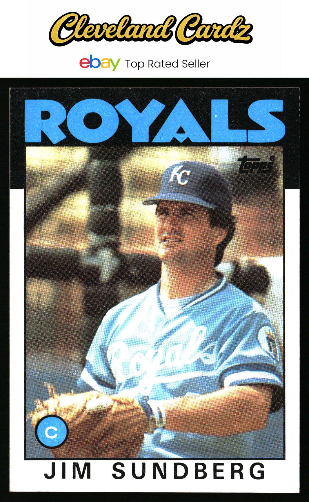 1986 Topps #245 Jim Sundberg