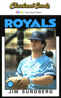 1986 Topps #245 Jim Sundberg