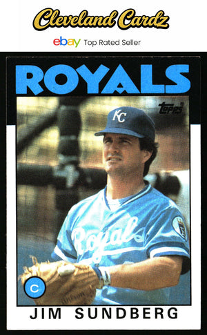 1986 Topps #245 Jim Sundberg