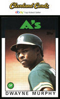 1986 Topps #8 Dwayne Murphy