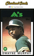 1986 Topps #8 Dwayne Murphy