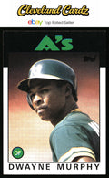 1986 Topps #8 Dwayne Murphy