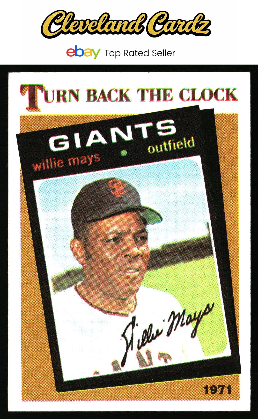 1986 Topps #403 Willie Mays