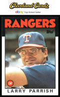 1986 Topps #238 Larry Parrish