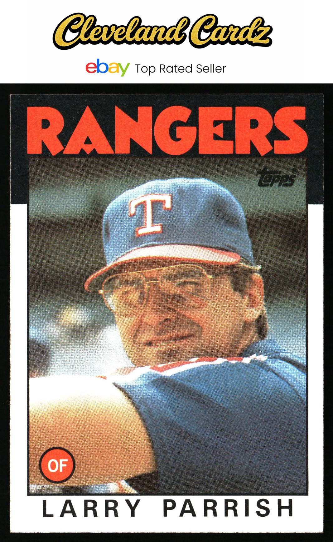 1986 Topps #238 Larry Parrish
