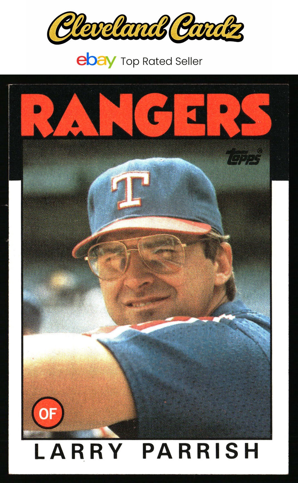 1986 Topps #238 Larry Parrish