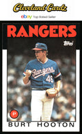 1986 Topps #454 Burt Hooton