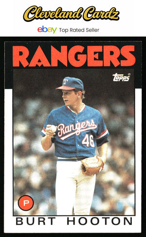 1986 Topps #454 Burt Hooton