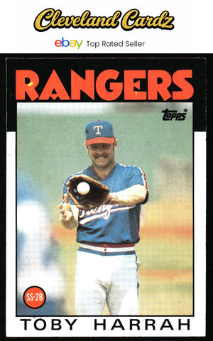 1986 Topps #535 Toby Harrah