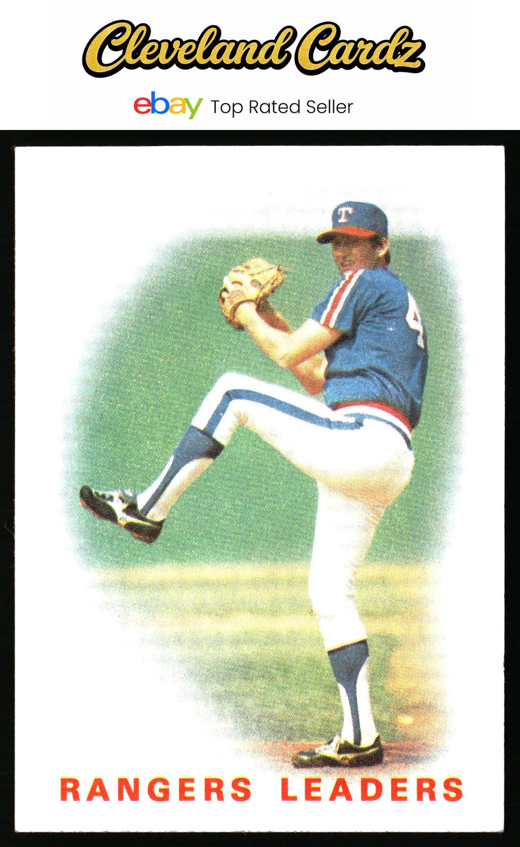 1986 Topps #666 Rangers Leaders