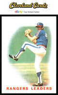 1986 Topps #666 Rangers Leaders