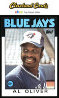 1986 Topps #775 Al Oliver