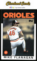 1986 Topps #365 Mike Flanagan
