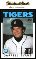 1986 Topps #515 Darrell Evans