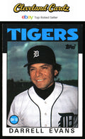 1986 Topps #515 Darrell Evans