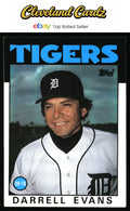1986 Topps #515 Darrell Evans