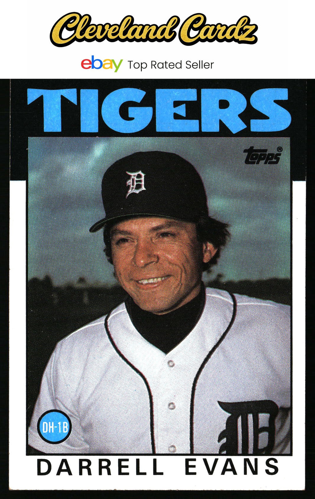 1986 Topps #515 Darrell Evans