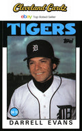 1986 Topps #515 Darrell Evans
