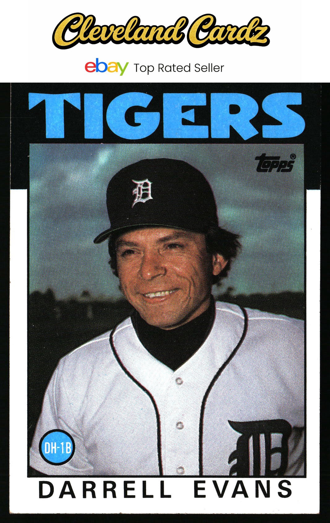 1986 Topps #515 Darrell Evans