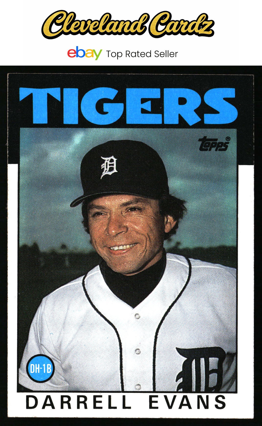 1986 Topps #515 Darrell Evans