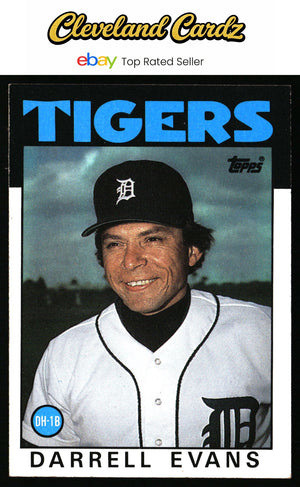 1986 Topps #515 Darrell Evans