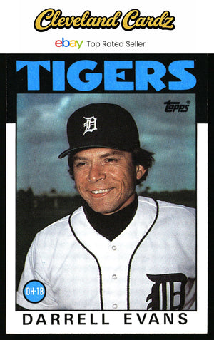 1986 Topps #515 Darrell Evans