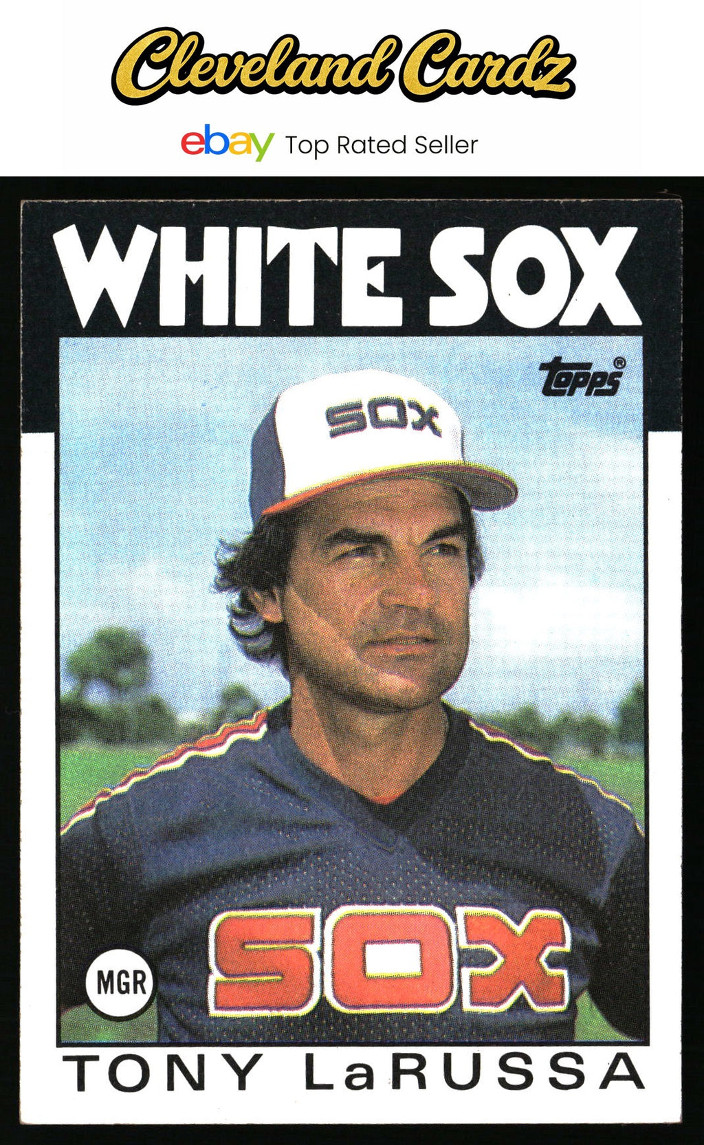 1986 Topps #531 Tony La Russa