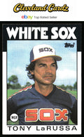 1986 Topps #531 Tony La Russa