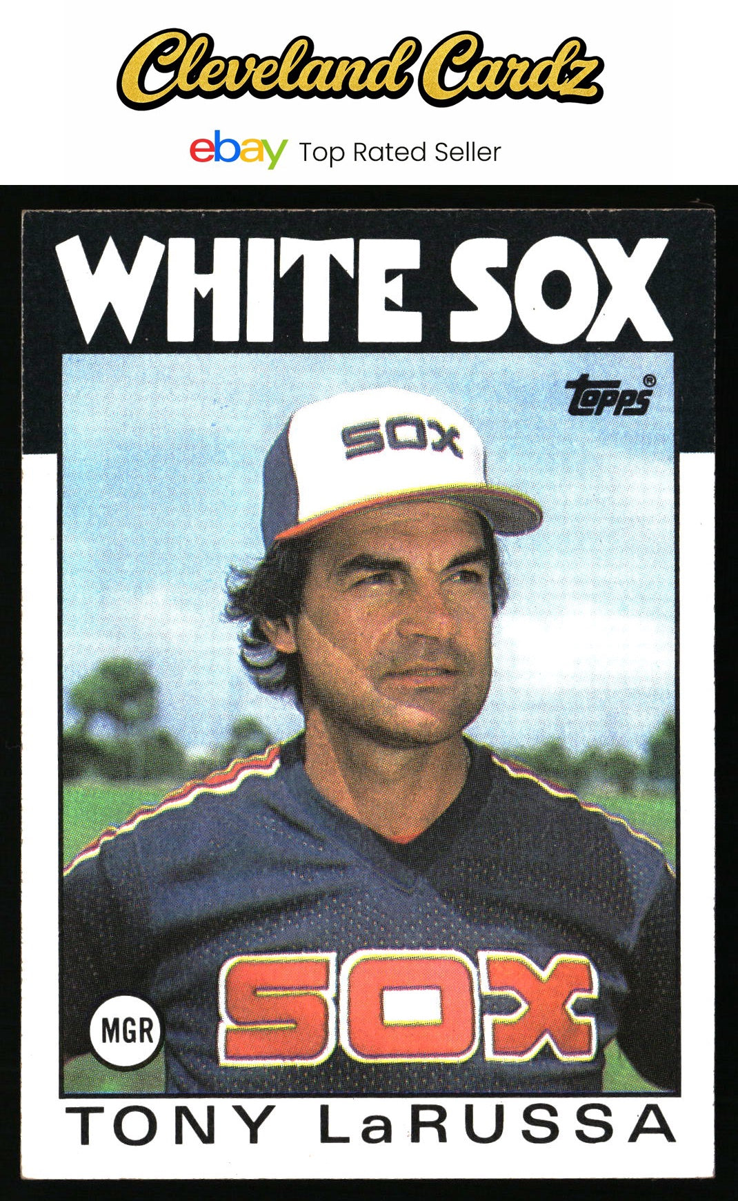 1986 Topps #531 Tony La Russa