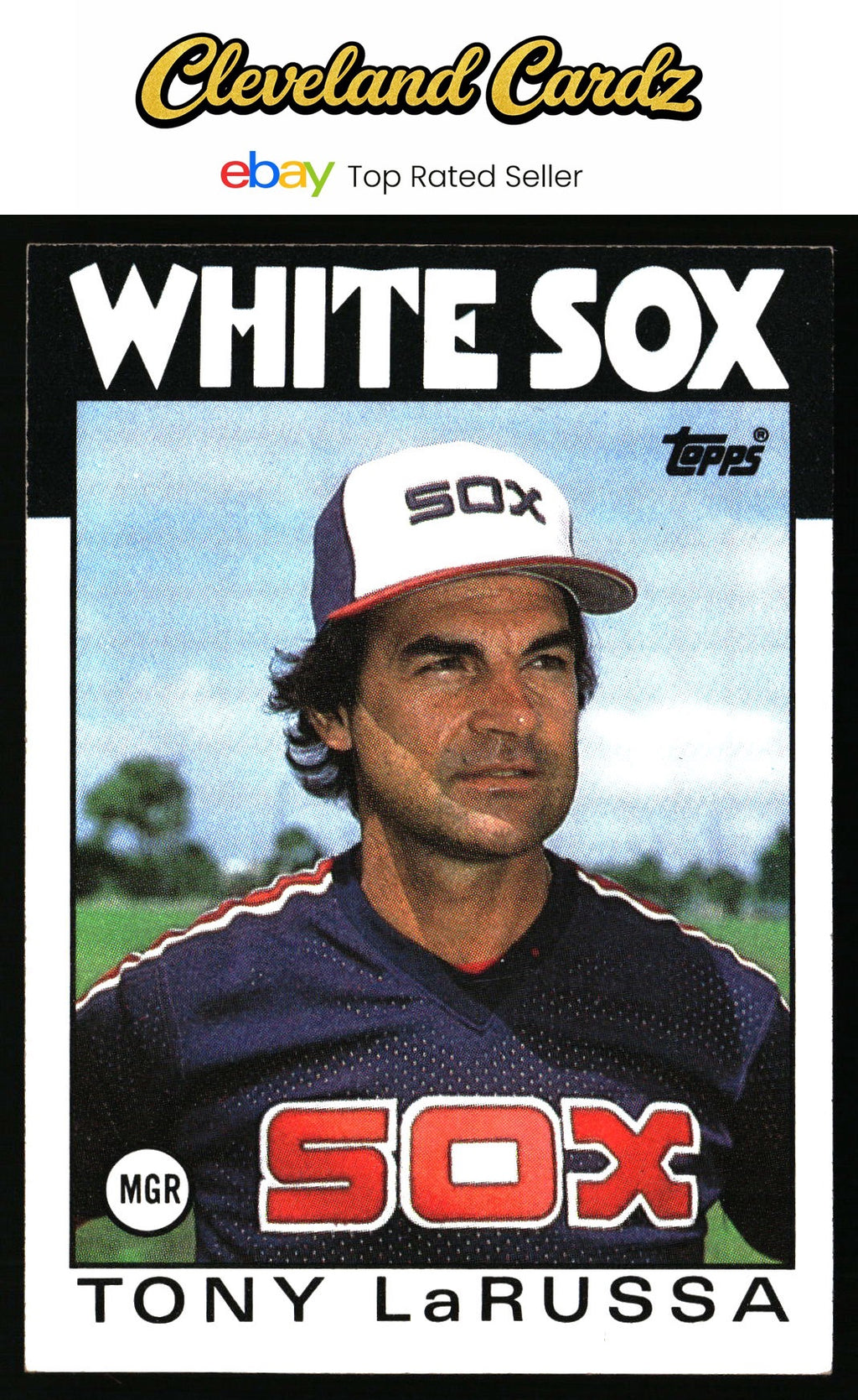 1986 Topps #531 Tony La Russa
