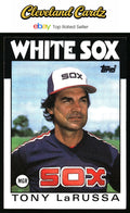 1986 Topps #531 Tony La Russa