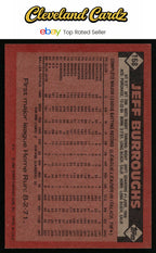 1986 Topps #168 Jeff Burroughs