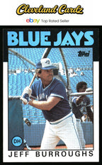 1986 Topps #168 Jeff Burroughs